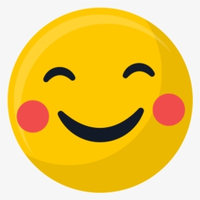 Shy Emoji Png Image Free Download Searchpng - Transparent Smiley Face Emoji, Png Download, Transparent PNG