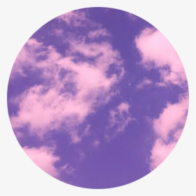 💜  #purple #sky #circle #background #pastel #cloud - Ok Im Taking A Nap, HD Png Download, Transparent PNG