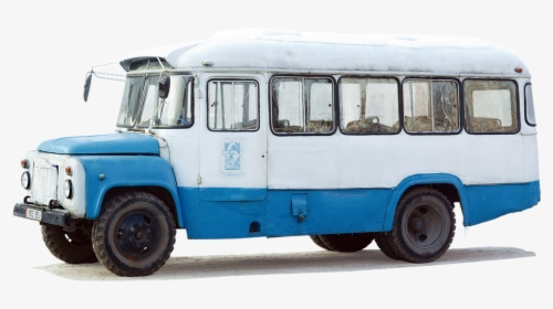 Bus, Kawz-3976, Isolated, Russia, Kyrgyzstan, Old Cccp - Russian Old Bus, HD Png Download, Transparent PNG