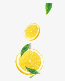 Lemon & Tea Png, Transparent Png, Transparent PNG