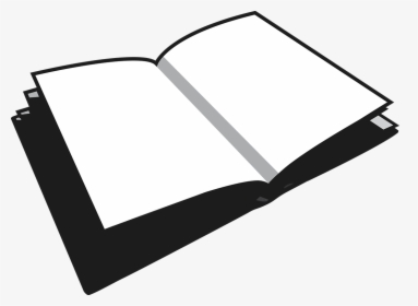 Png Books Black And White - Book Logo Transparent Background, Png Download, Transparent PNG