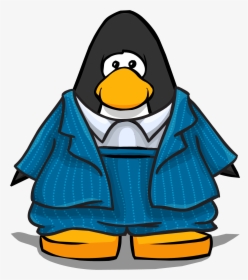 Blue Zoot Suit On Player Card - Club Penguin Black Belt, HD Png Download, Transparent PNG
