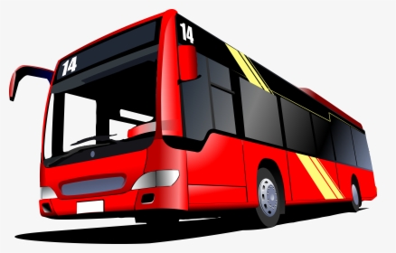 Bus Vector Free Download - Cartoon Bus Vector Png, Transparent Png, Transparent PNG