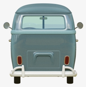 Cartoon Vintage Volkswagen Bus, HD Png Download, Transparent PNG