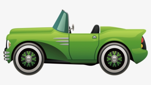 Old Car Clip Art Png Image Free Download Searchpng - Green Car Cartoon Png, Transparent Png, Transparent PNG