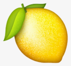 Lemon Emoji Transparent, HD Png Download, Transparent PNG
