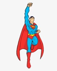 Superman Batman Cartoon Fictional Character Superhero - Cartoon, HD Png Download, Transparent PNG