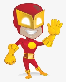 Superhero Cute Super Hero Clip Art Free Clipart Images - Superhero Cartoon, HD Png Download, Transparent PNG