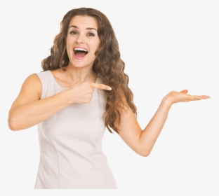 Transparent Pointing At You Png - Woman Pointing Finger Png, Png Download, Transparent PNG