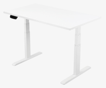 2-leg White Uvi Desk With White Top - Coffee Table, HD Png Download, Transparent PNG