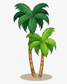 Arecaceae Royalty-free Illustration - Coconut Tree Vector Png, Transparent Png, Transparent PNG
