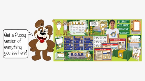 Pbis Posters Puppy Mascot Clip Art - Clip Art, HD Png Download, Transparent PNG