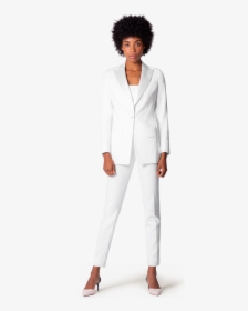 White Suit Womens, HD Png Download, Transparent PNG