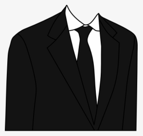 Black Suit Svg Clip Arts - Suits Clipart, HD Png Download, Transparent PNG