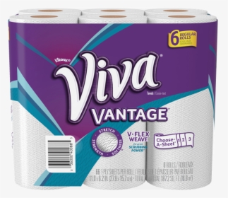 Viva Vantage Paper Towels 6 Rolls, HD Png Download, Transparent PNG