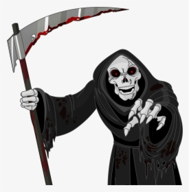 Scary Grim Reaper Png, Transparent Png, Transparent PNG