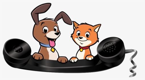 Dog And Cat Animated, HD Png Download, Transparent PNG