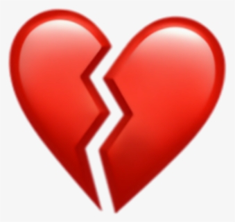 #rojo #corazon #roto - Heart, HD Png Download, Transparent PNG