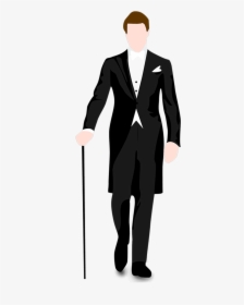 White Tie For Men - White Tie Dress Code, HD Png Download, Transparent PNG