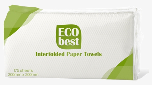 Eco Best Interfolded Paper Towels , 175 Pulls X - Graphic Design, HD Png Download, Transparent PNG