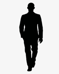 28 Collection Of Man In Suit Clipart Png - Silhouette Of Person Walking Away, Transparent Png, Transparent PNG