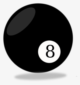 Ball,symbol,billiard Ball - Clipart Of Billiards Transparent, HD Png Download, Transparent PNG