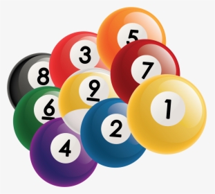 Clip Art 9 Ball Pool Tournaments - Transparent 9 Ball Pool, HD Png Download, Transparent PNG