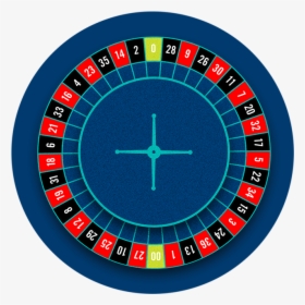 The American Roulette Wheel With 38 Numbered Slots, - Roulette, HD Png Download, Transparent PNG