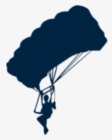 Paragliding - Skydiving Png, Transparent Png, Transparent PNG