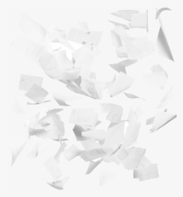 Papers Flying Everywhere , Png Download - Scattered Flying Paper Png, Transparent Png, Transparent PNG