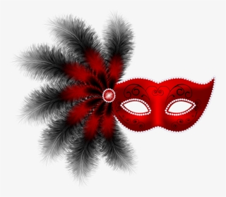 Le Temps Qui Passe, Mask Images, Feather Mask, Carnival - Feather Carnival Mask Png, Transparent Png, Transparent PNG