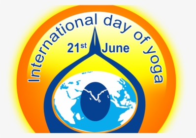 International Yoga Day Logo Png - June 21 Yoga Day 2019, Transparent Png, Transparent PNG
