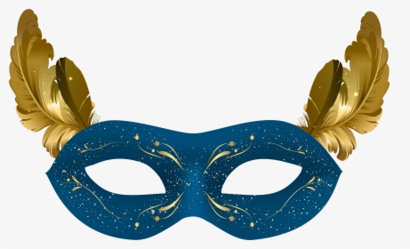 Blue Stanley Mask Carnival Ipkiss Download Hq Png Clipart - Transparent Blue Masquerade Mask, Png Download, Transparent PNG