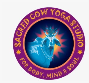 Sacred Cow Yoga Studio Logo - Sierra Safari Zoo, HD Png Download, Transparent PNG