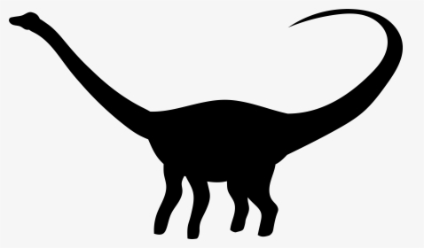 Dinosaur Silhouette Clipart At Getdrawings - Dinosaur Silhouette No Background, HD Png Download, Transparent PNG