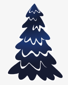 Árbol De Navidad - Brush Stroke Christmas Tree Free, HD Png Download, Transparent PNG