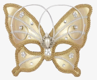 Jewelled Butterfly Png - Venetian Masquerade Masks, Transparent Png, Transparent PNG