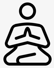 Meditation Icon Transparent Background, HD Png Download, Transparent PNG