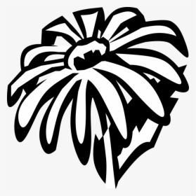 Vector Illustration Of Black-eyed Susan Botanical Flowering - Clip Art, HD Png Download, Transparent PNG