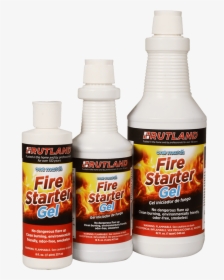 Rutland Fire Starter Gel - Bottle, HD Png Download, Transparent PNG