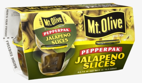 Jalapeno Slices - Mt Olive Jalapeno Slices, HD Png Download, Transparent PNG