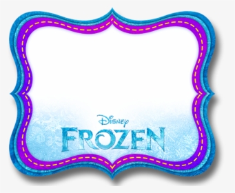 Free Frozen Printable Invitations, Labels Or Cards - Transparent Frozen Frame Png, Png Download, Transparent PNG