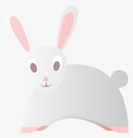 Transparent Rabbit Vector Png - Cartoon, Png Download, Transparent PNG