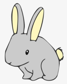 Easter Rabbit Vector Image - Clip Art, HD Png Download, Transparent PNG