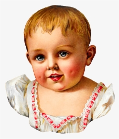 Baby Victorian Image Illustration Child Clipart Printable, HD Png Download, Transparent PNG