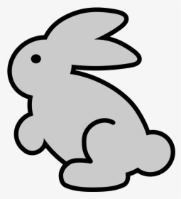 Clipartist Net Clip Art - Easter Bunny Black And White Clip Art, HD Png Download, Transparent PNG