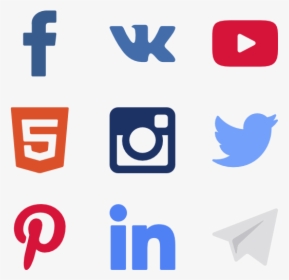 White Social Media Icon Vector, HD Png Download, Transparent PNG