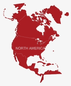 Geography, Map, States, Canada, North, Silhouette - 5 Countries In Central America, HD Png Download, Transparent PNG