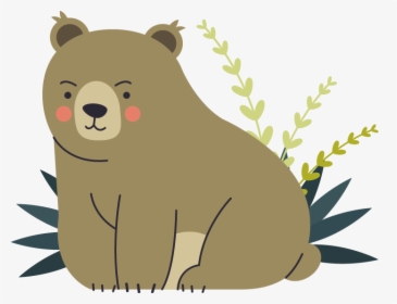 Zoo Bear Cartoon Png, Transparent Png, Transparent PNG