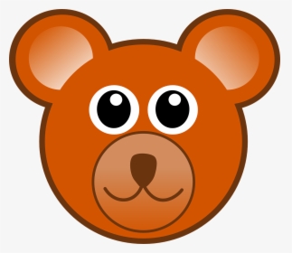 Bear Face Clip Art, HD Png Download, Transparent PNG